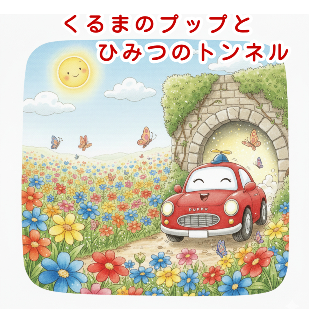 くるまのプップとひみつのトンネル